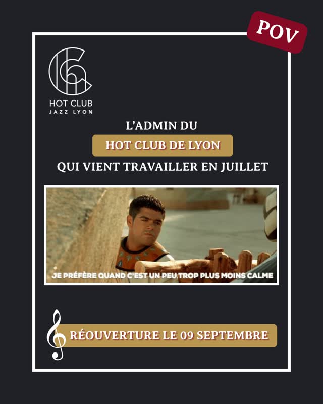 Lancement de la nouvelle saison