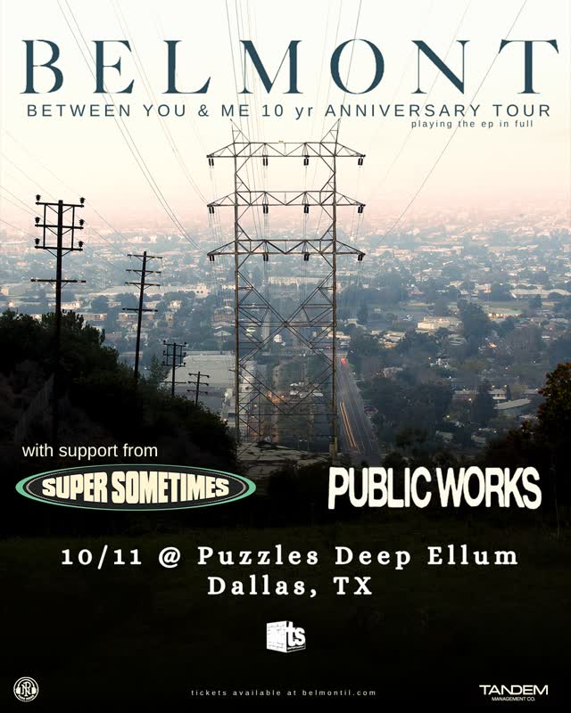 Belmont 10 year anniversary of their EP "Between You & Me"