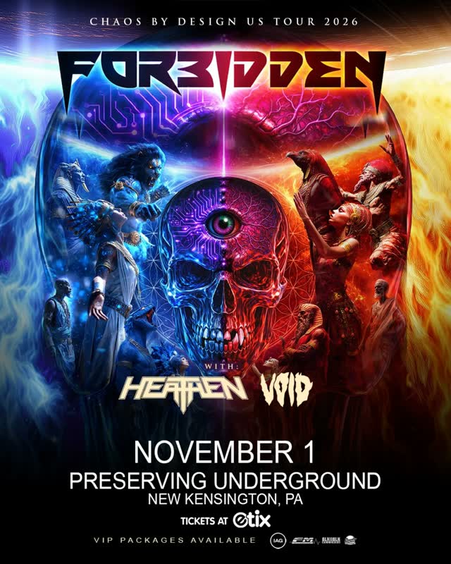 FORBIDDEN CHAOS BY DESIGN US TOUR 2026