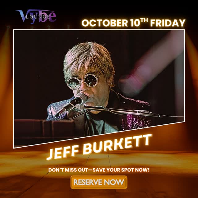 Friday, Oct 10 – Jeff Burkett