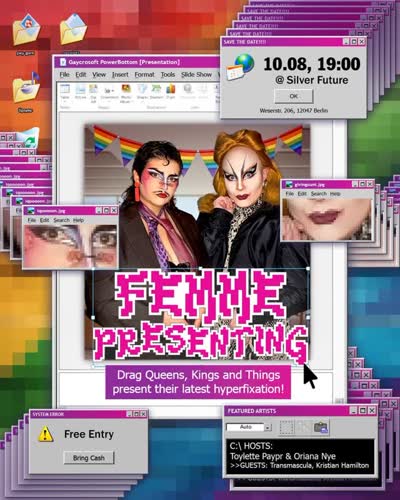 FEMME PRESENTING