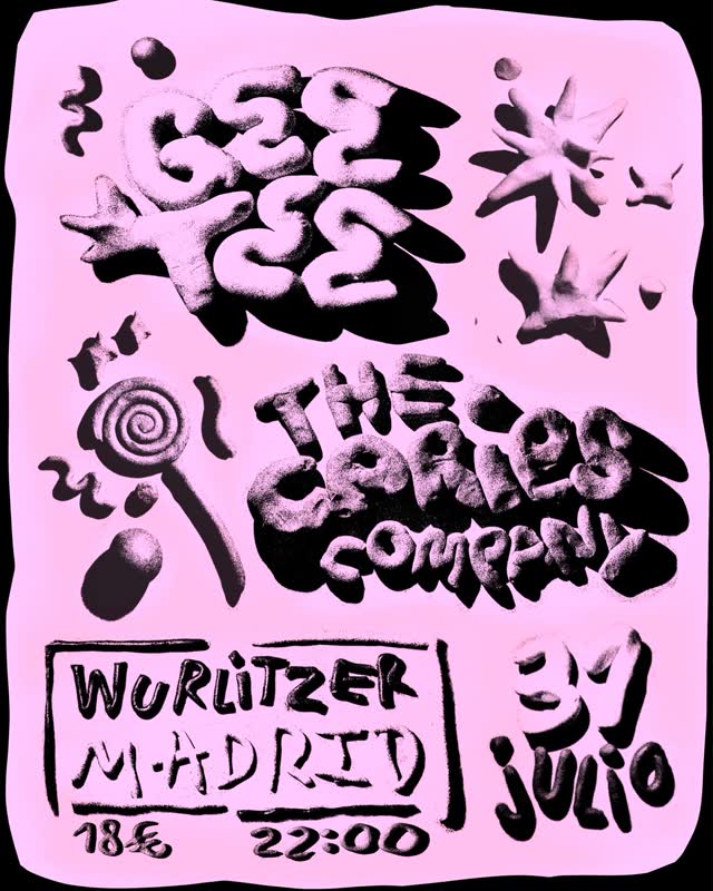 Gee Tee junto con The Caries Company en Wurlitzer Ballroom
