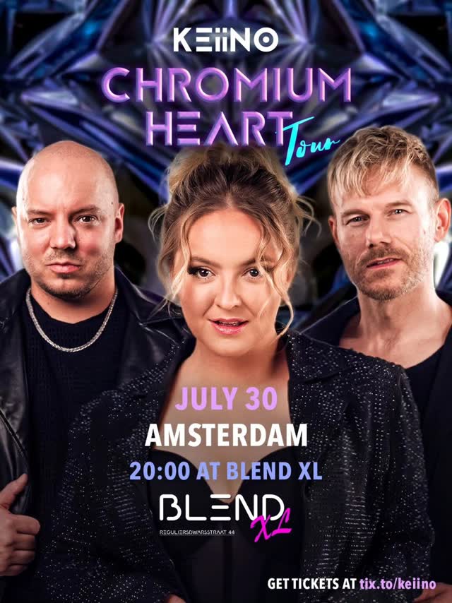 KEiiNO live performance during Amsterdam Pride