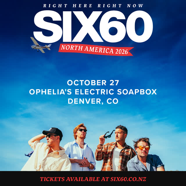 Six60 take over our stage