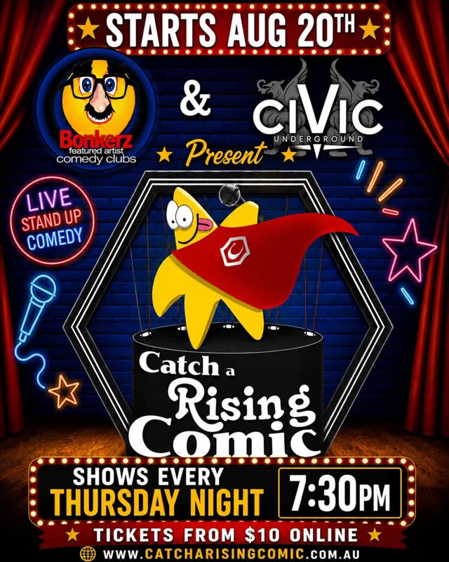 CATCH A RISING COMIC