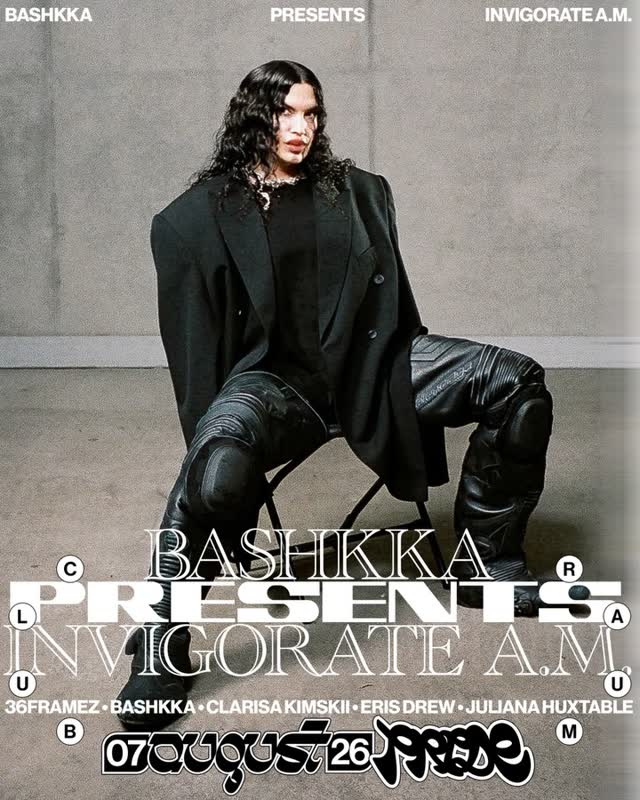 BASHKKA present INVIGORATE A.M.