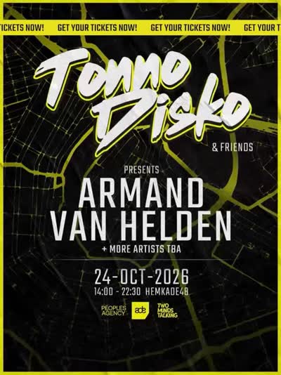 Tonno Disko & Friends presents Armand van Helden