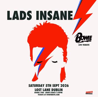 Lads Insane A tribute to David Bowie