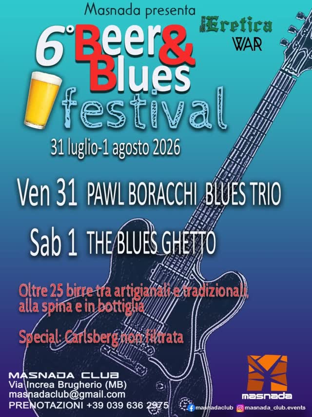 6° BEER&BLUES FESTIVAL