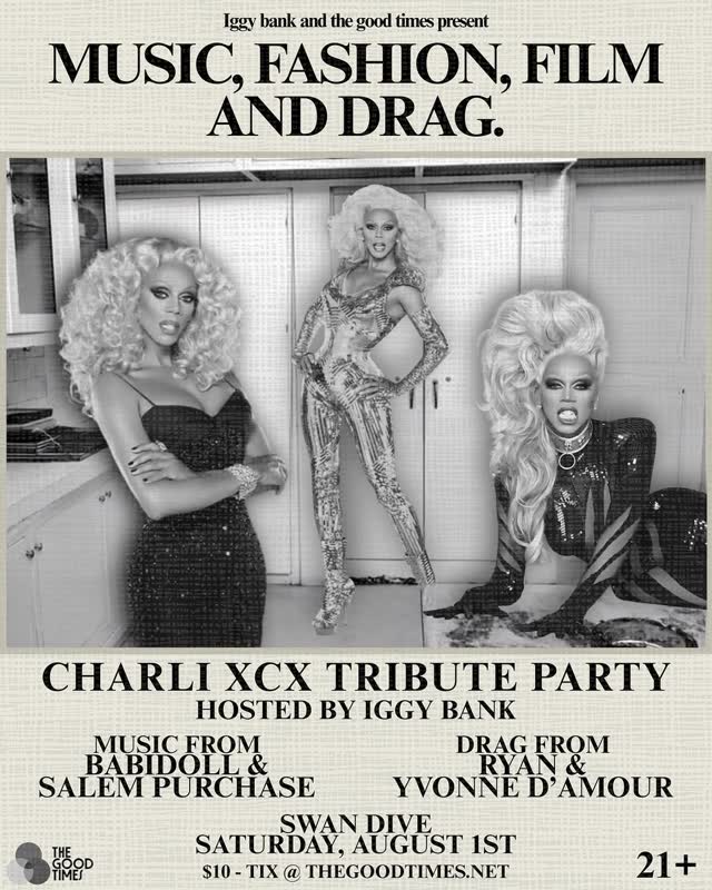 MUSIC, FASHION, FILM: Charli XCX Album Celebration & Dance Party