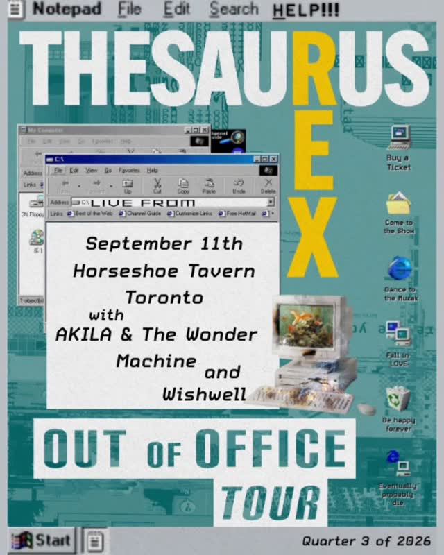 Thesaurus Rex take over the Horseshoe