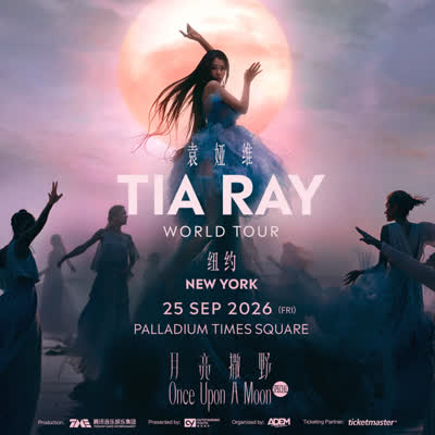 TIA RAY ONCE UPON A MOON WORLD TOUR