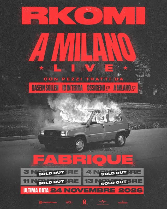RKOMI A MILANO LIVE