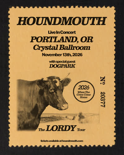 Houndmouth with dogpark.