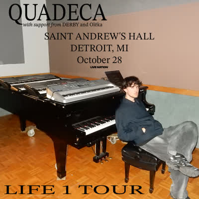 Quadeca with special guest Derby, and Olēka