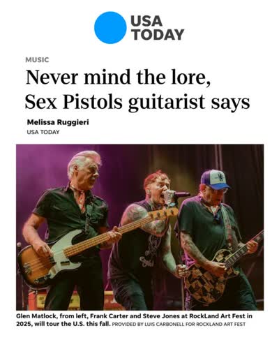 Sex Pistols US tour