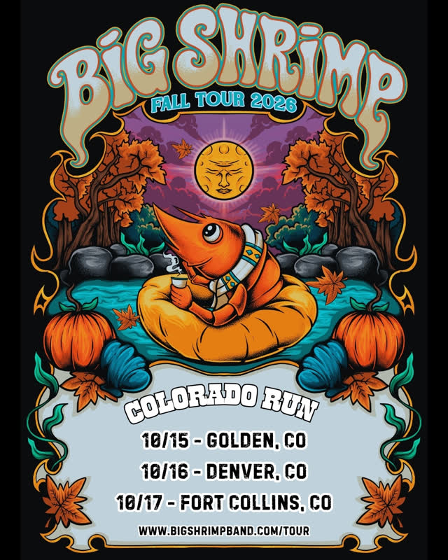 BIG SHRIMP FALL TOUR 2026 COLORADO RUN