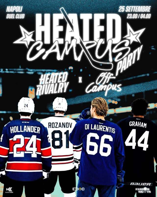 Off Campus x Heated Rivalry Party