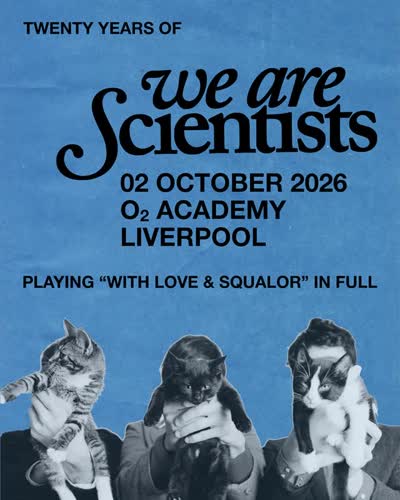 We Are Scientists playing 'With Love & Squalor' in full