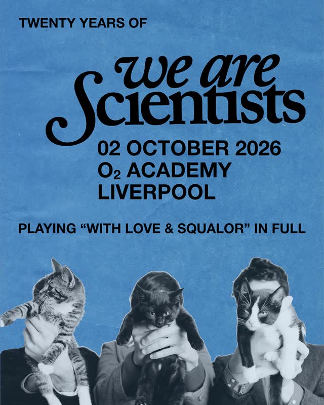 We Are Scientists playing 'With Love & Squalor' in full