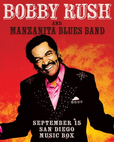 Bobby Rush joins forces with The Manzanita Blues Band