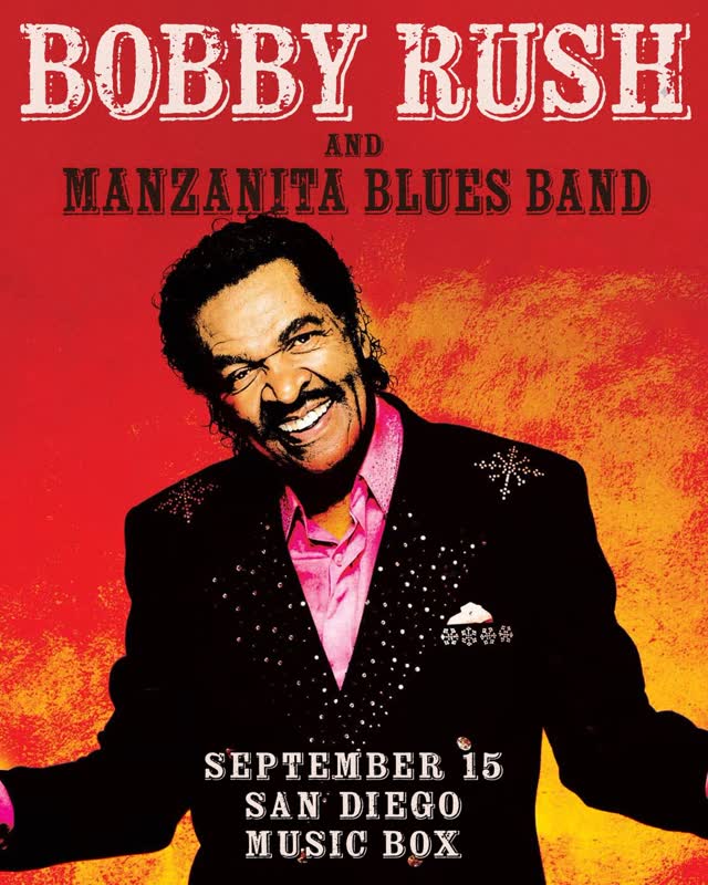 Bobby Rush joins forces with The Manzanita Blues Band