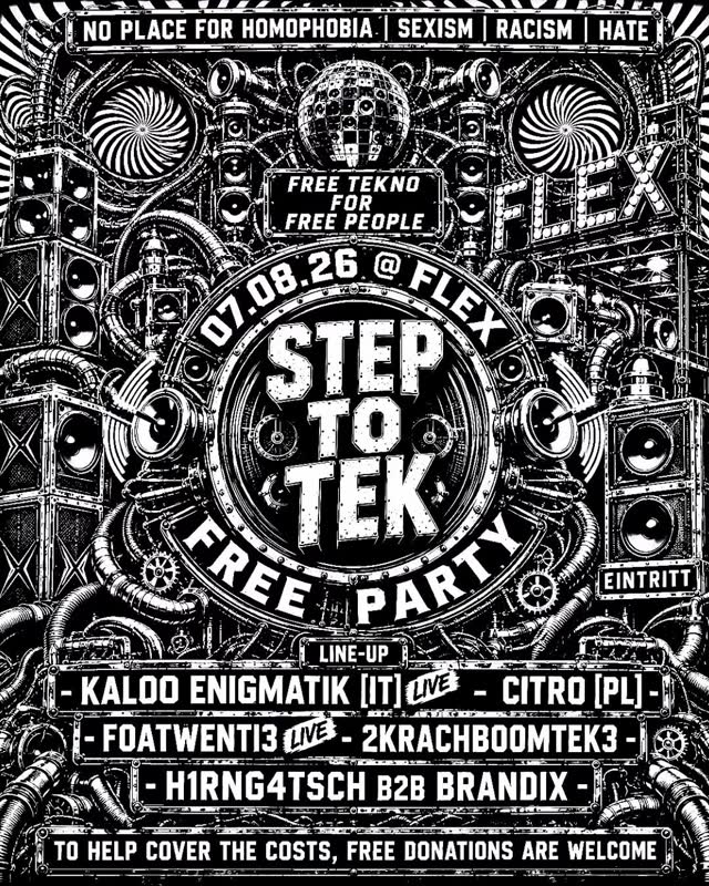 STEP TO TEK / FREE PARTY