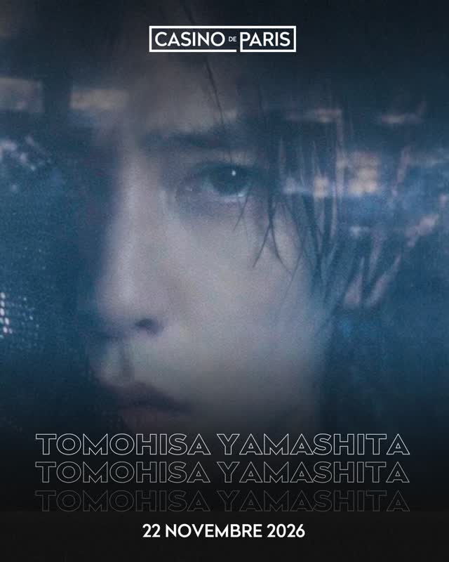 Tomohisa Yamashita se produira au Casino de Paris