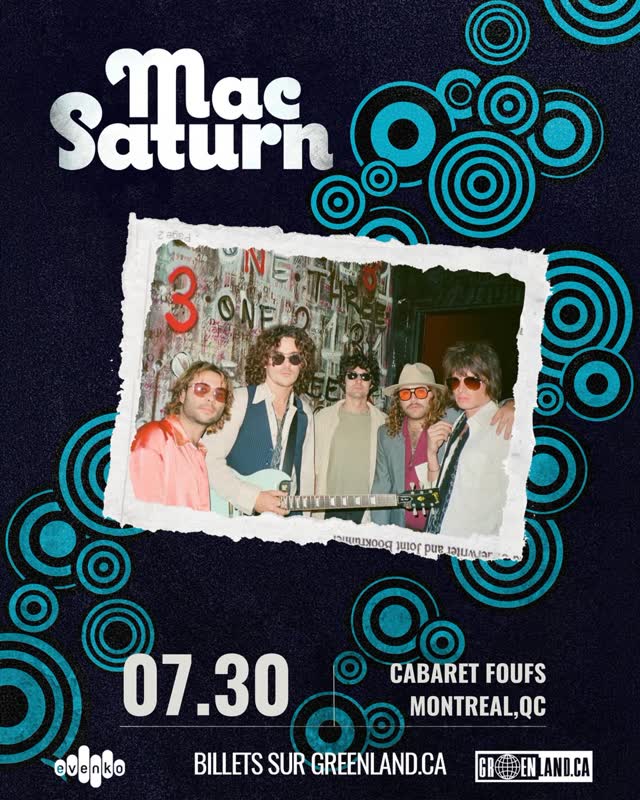 Mac Saturn live at Cabaret Foufs