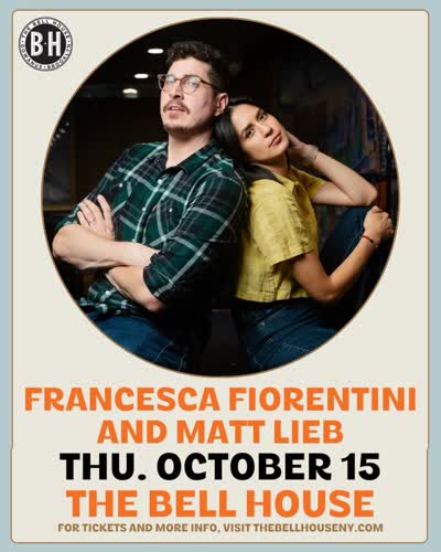 Francesca Fiorentini and Matt Lieb return to The Bell House