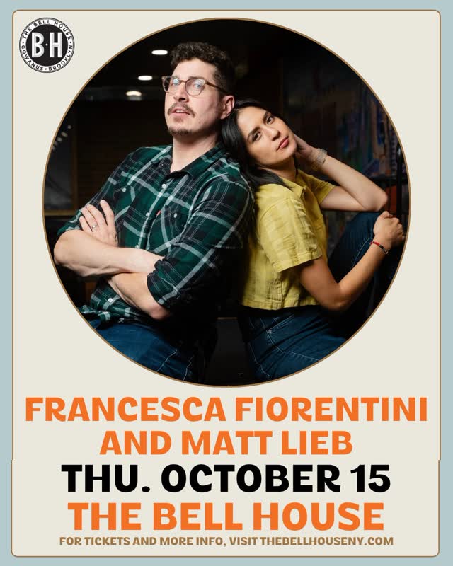 Francesca Fiorentini and Matt Lieb return to The Bell House