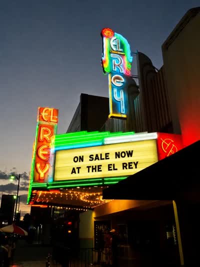 on sale now at the El Rey