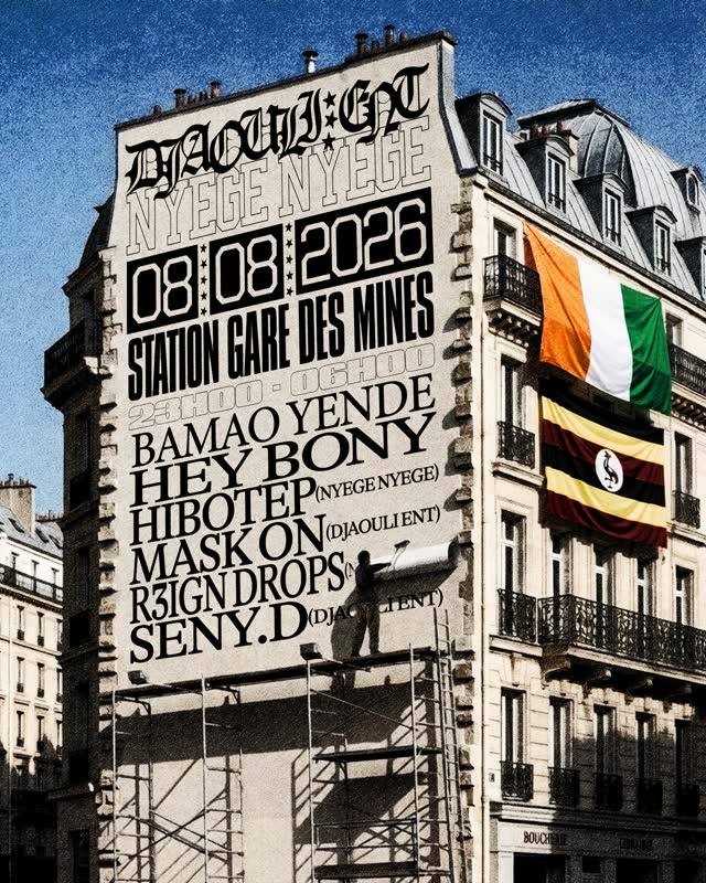 DJAOULI ENT × NYEGE NYEGE À PARIS