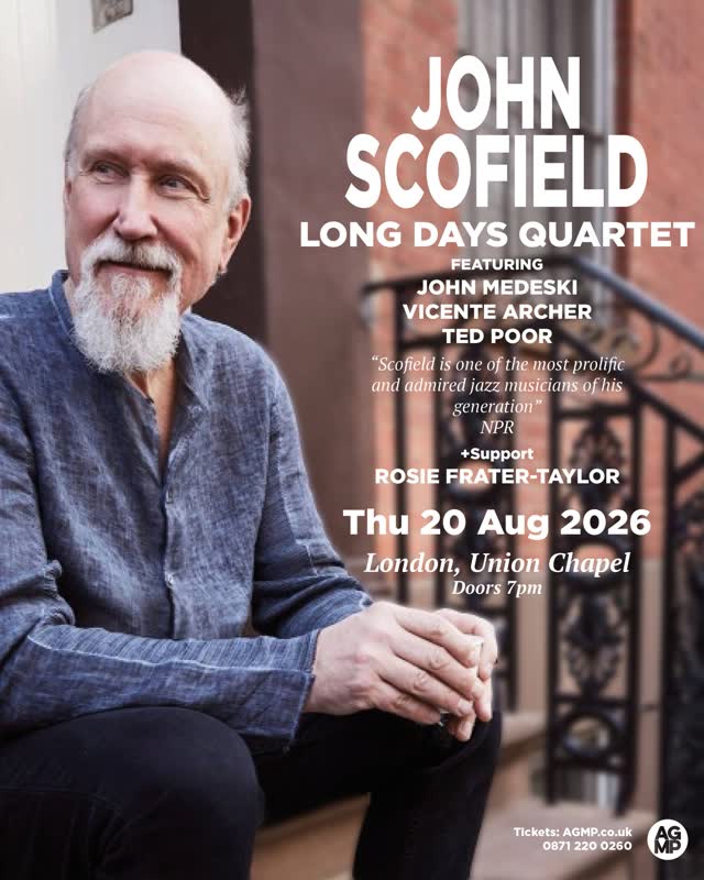 JOHN SCOFIELD’s ‘Long Day Quartet’