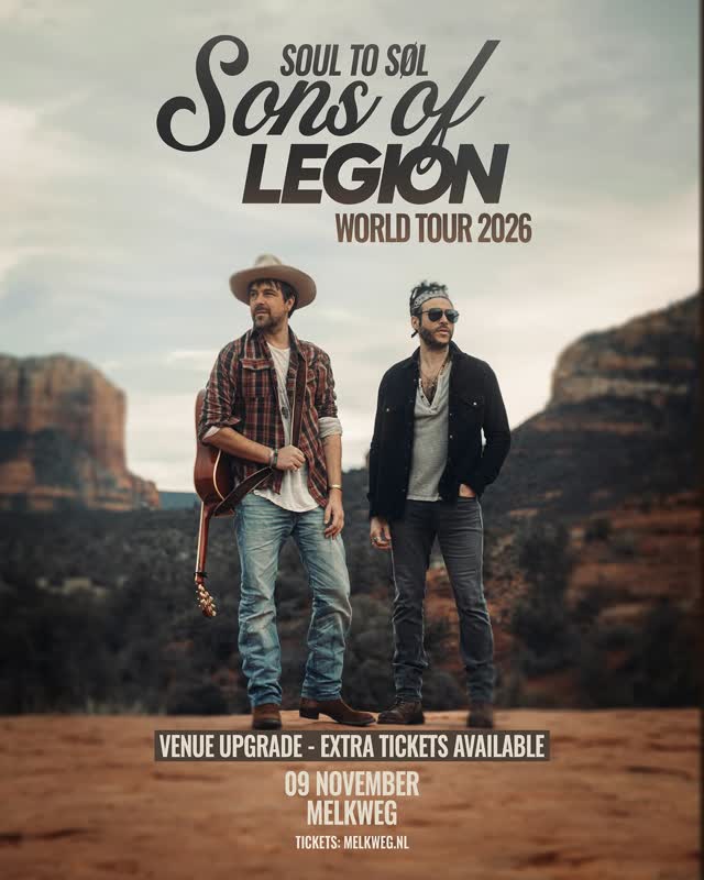 SOUL TO SØL Sons of LEGION WORLD TOUR 2026