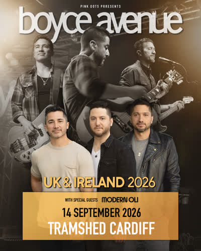 Modern Oli supporting Boyce Avenue