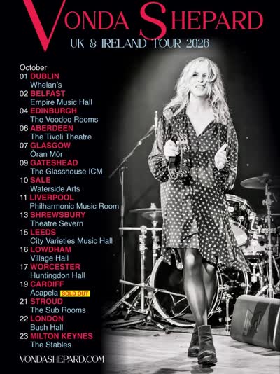 An evening of timeless songs with Vonda Shepard