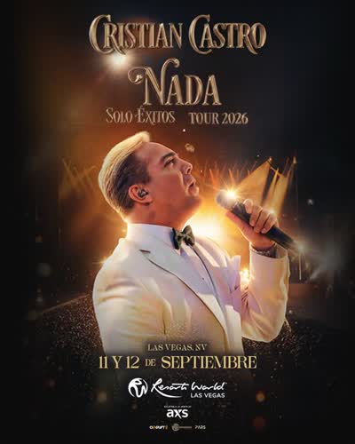 Cristian Castro - Nada Solo Exitos Tour 2026