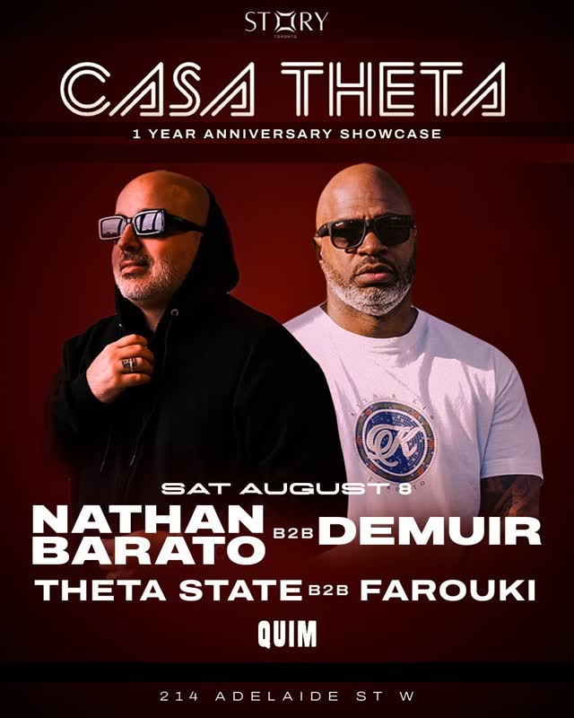 CASA THETA 1 YEAR ANNIVERSARY SHOWCASE