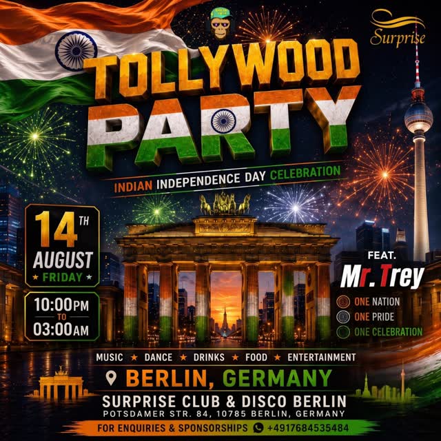 Indian Independence Day Tollywood Party