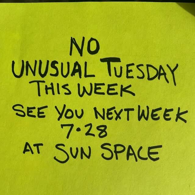 UNUSUAL TUESDAY