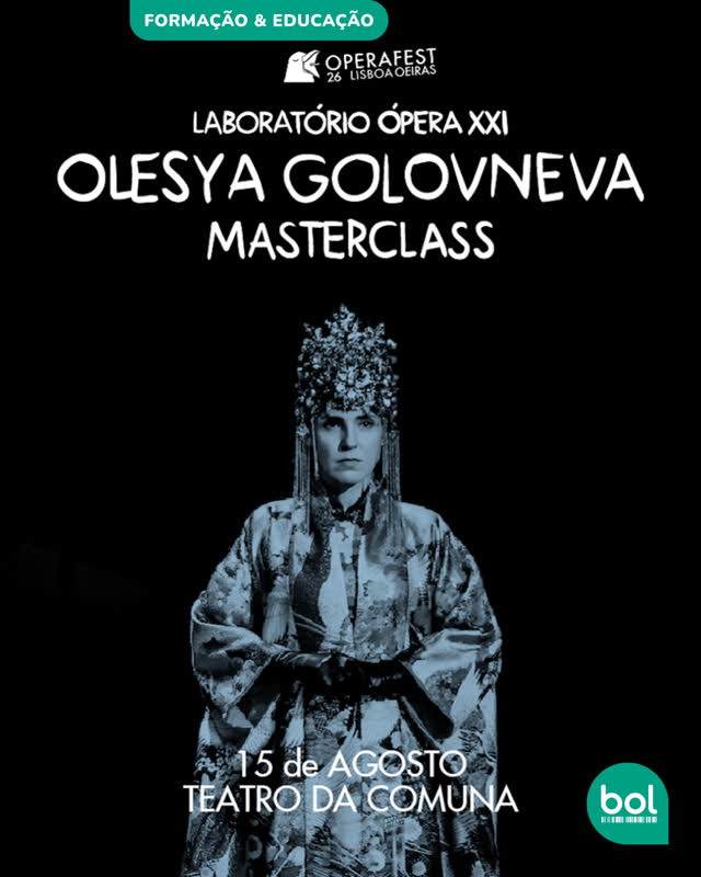 Masterclass com Olesya Golovneva no Operafest Lisboa 2026