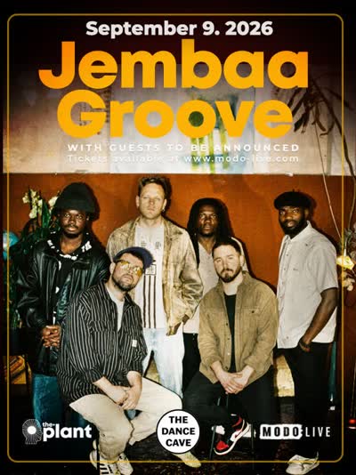 JEMBAA GROOVE bring their electrifying blend of Afrobeat, highlife, jazz and soul