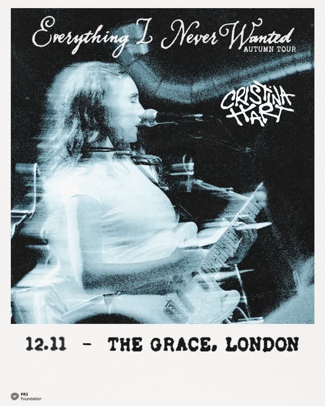 CRISTINA HART Autumn tour