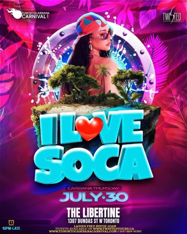 I L ❤️ VE SOCA The Caribana Launch