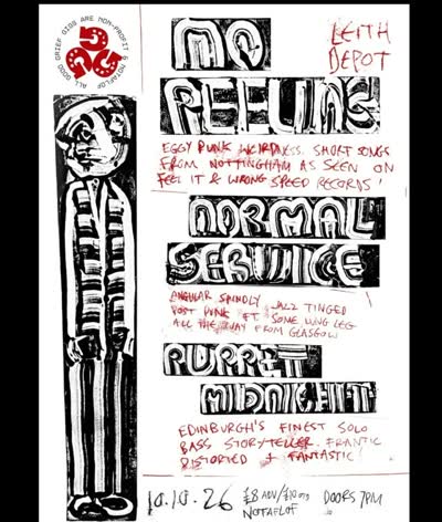 No Feeling, Normal Service, Rupert Midnight