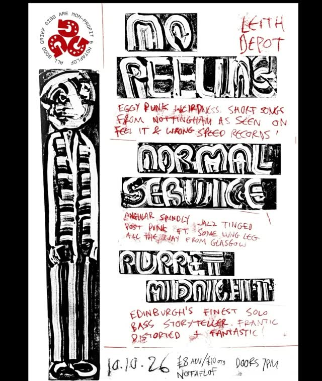 No Feeling, Normal Service, Rupert Midnight