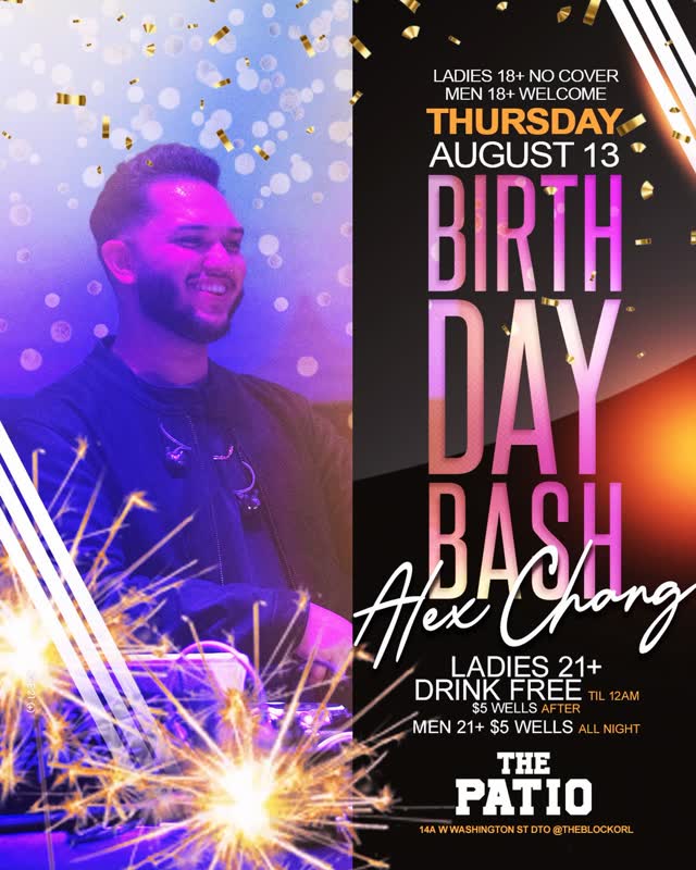 B-day bash