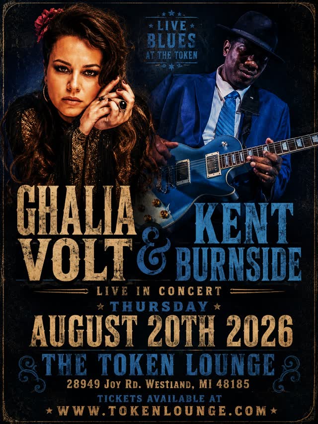 GHALIA VOLT & KENT BURNSIDE LIVE IN CONCERT