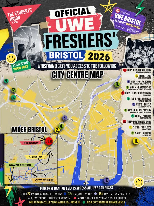UWE Freshers' Bristol 2026 - Freshers Opening Party